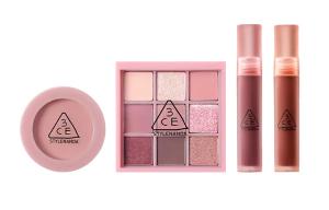 Набор теней для век, румян и блеска для губ 9 grid 3CE