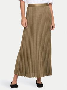 Юбка в складку стандартный крой Amalfi 15349524 Jdy, бежевый