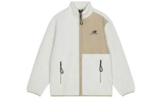 Бархатные куртки унисекс New Balance, молочный