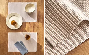 Подставка для столовых приборов из игольчатого шнура Zara Home, бежевый