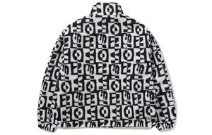 Куртка из флиса Checkerboard Vision Series унисекс черного/белого цвета Vision Street Wear