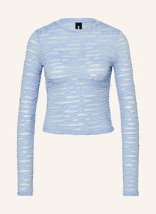 Лонгслив снсандра SOMETHINGNEW, светло-голубой