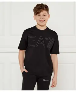 Футболка Oversize fit Ea7, черный