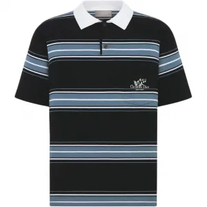 DIOR Футболка-поло FW25 мужская синяя