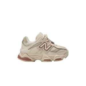 Кроссовки New Balance 9060 Toddler Bone Sparrow Lace Toggle, кремовый