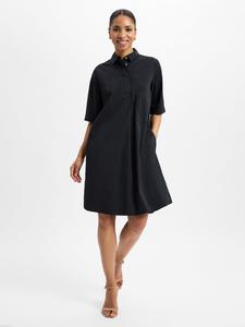 Marie Lund Платье-рубашка 'Lisa' в черном цвете