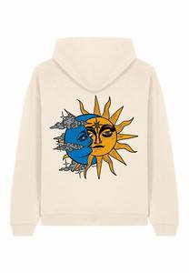 Толстовка с капюшоном LUNAR BACK PRINT HEAVYWEIGHT - Sweatshirt Mira Paris, кремовый