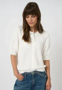 Кардиган с вышитыми цветами Repeat, White