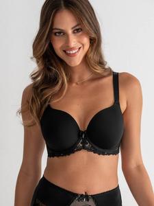 Бюстгальтер-майка Sofia с мягкими чашками Pour Moi, Black