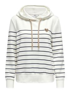 ONLY Толстовка 'ONLADELLE' в белом цвете