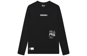FILA Футболка с рукавом дроп-шоулдер мужская jet black