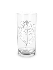 Стакан для питья Hummel Flower без надписей, прозрачный Mr. & Mrs. Panda