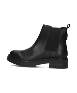 Черные кожаные женские ботильоны Omoda, черный