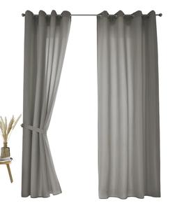 Штора Gardinenbox, 140x175 см, светло-серый