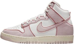 Кроссовки Nike Dunk High 1985 - Summit White / Barely Rose / University Red, Summit White/Barely Rose