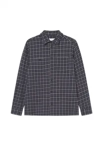 Рубашка в клетку джон Les Deux, Dark Navy Blue