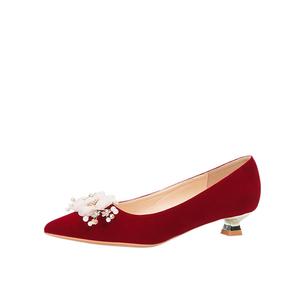 Женские туфли на высоком каблуке BIGTREE, Red