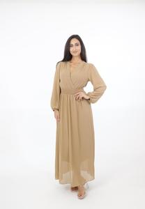 Платье Elara Maxi dress, Camel