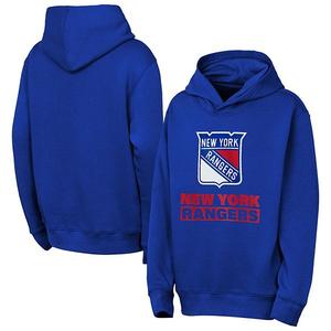 Худи youth blue new york rangers back to basics Outerstuff