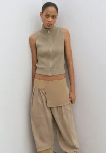 Жилет Mango, Khaki