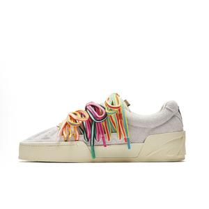 Низкие женские скейтерские кеды ANTA, айвори белый