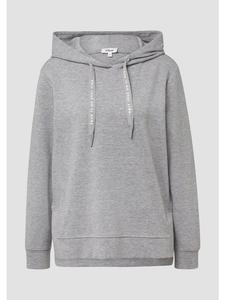 Толстовка цвета 9400_пятнистый серый s.Oliver