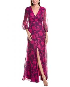 Платье из органзы Rene Ruiz, мультиколор