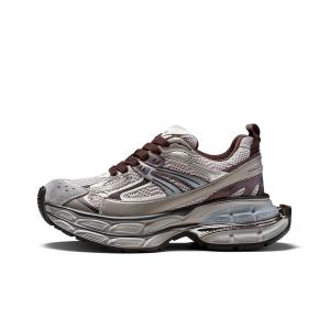 Низкие массивные кроссовки женские ST&SAT, Coffee