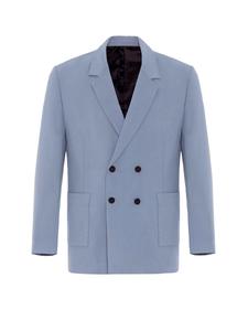 Пиджак от костюма обычного кроя Antioch, светло-синий