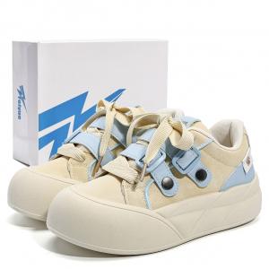 Feiyue Теплые противоскользящие и износостойкие дышащие низкие кеды для скейтбординга женские разноцветные синий и коричневый - желтый синий, цвет Yellow Blue