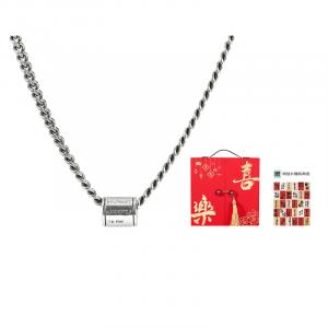 MUSTKOO Серебряное колье S925 унисекс