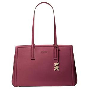 MICHAEL KORS Женская сумка-шоппер из искусственной кожи красного цвета