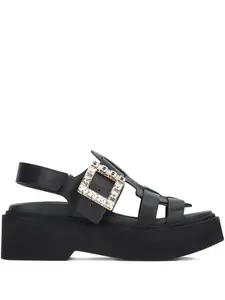 Босоножки Viv Rangers на платформе Roger Vivier, черный