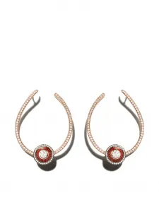 Золотые серьги Mina с бриллиантами Selim Mouzannar, розовый