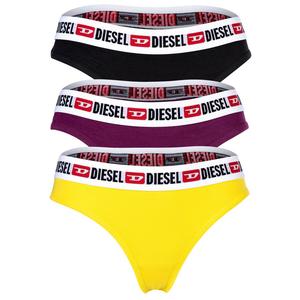 Стринги DIESEL STARS, Yellow/Berry/Black
