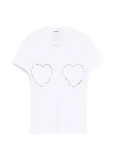 Футболка с круглым вырезом Vivetta, белый