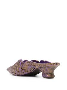 Y/Project x Melissa 45 мм мюли Court с заостренным носком, фиолетовый