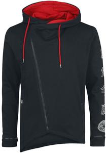 Куртка с капюшоном Gothicana by EMP, черный