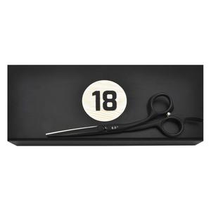 Fox, Race E6315 Профессиональные филировочные ножницы для парикмахерской и дома, черные, удобные, точные стрижки