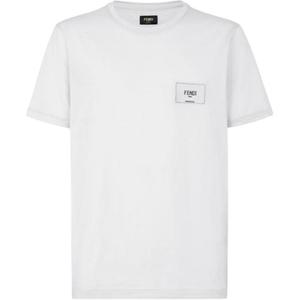 Футболка мужская белая FENDI