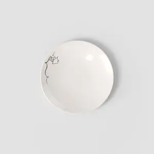 Эффектная тарелка завтрака/десерта Villeroy & Boch, белый