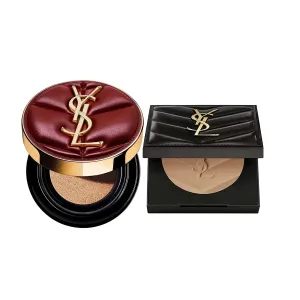 Пудра Cloud Air Cushion Soft Matte Honey компактная косметика легко растушевывается, не оставляет следов SAINT LAURENT