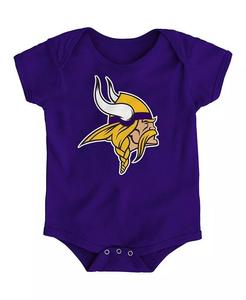 Боди для мальчиков и девочек с логотипом команды Minnesota Vikings Purple Outerstuff