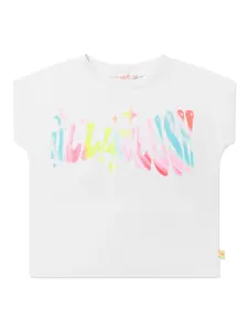 Футболка с логотипом Billieblush, белый