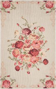 Ковер SAFAVIEH, 305 x 427 см, Classic Vintage Collection, Beige & Red, цветочный дизайн, без линьки и простой в уходе, идеален для помещений с высокой проходимостью в гостиной, спальне (CLV115B)