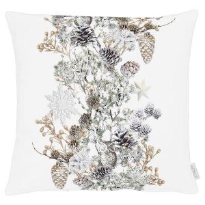 Наволочка Apelt 6205, 49x49x0,5 см, белый