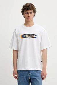 Хлопковая футболка G-Star, белый