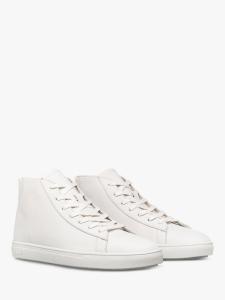 Кожаные кроссовки средней высоты CLAE Bradley, белые