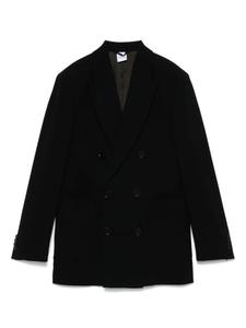 ASPESI двубортный блейзер, черный