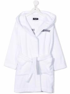 DSQUARED2 KIDS халат с вышитым логотипом Icon
